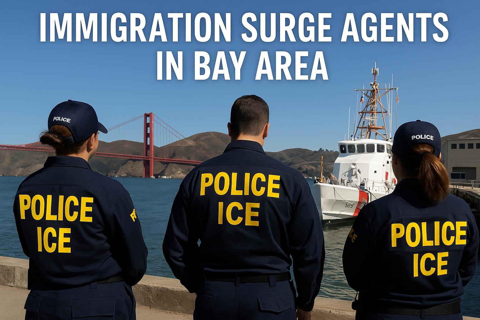 Federal Immigration Surge Agents Deploying to Bay Area — Operation ...