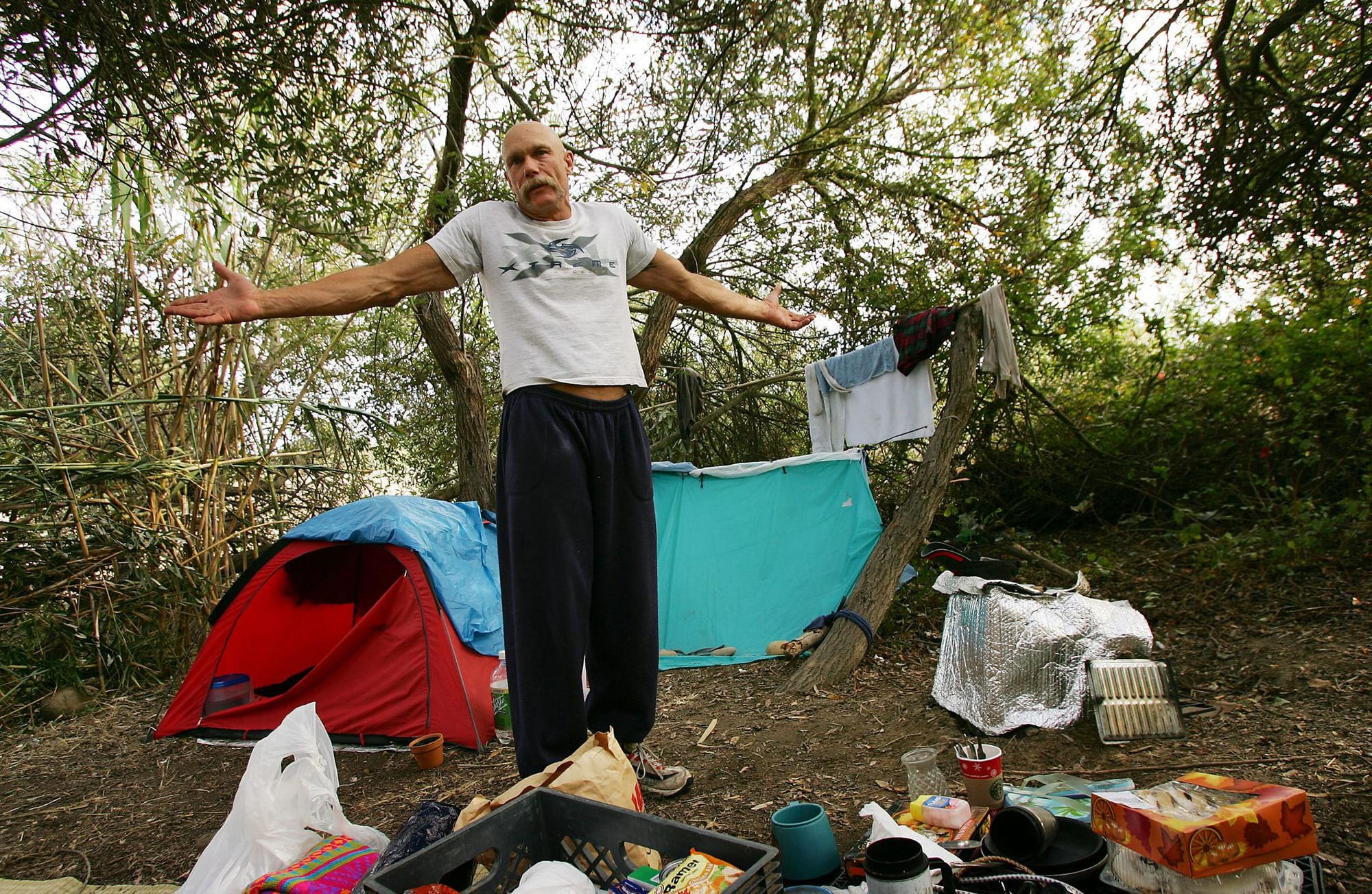 Mlg Homless San Jose clears major homeless encampment known as “The Jungle”