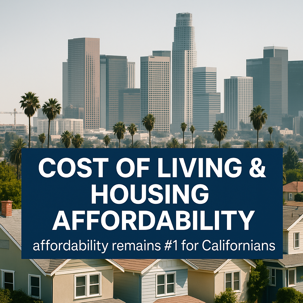 Chi phí sinh hoạt và khả năng chi trả nhà ở: mối quan tâm số 1 của người dân California