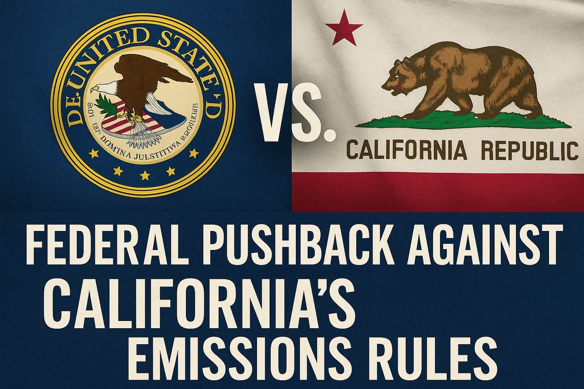 Chính phủ Liên bang kiện California về quy định khí thải xe tải