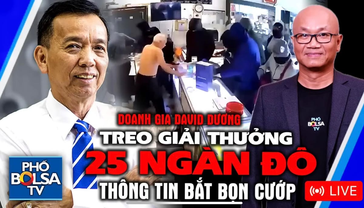 Businessman David Duong offers $25,000 reward in San Jose jewelry heist