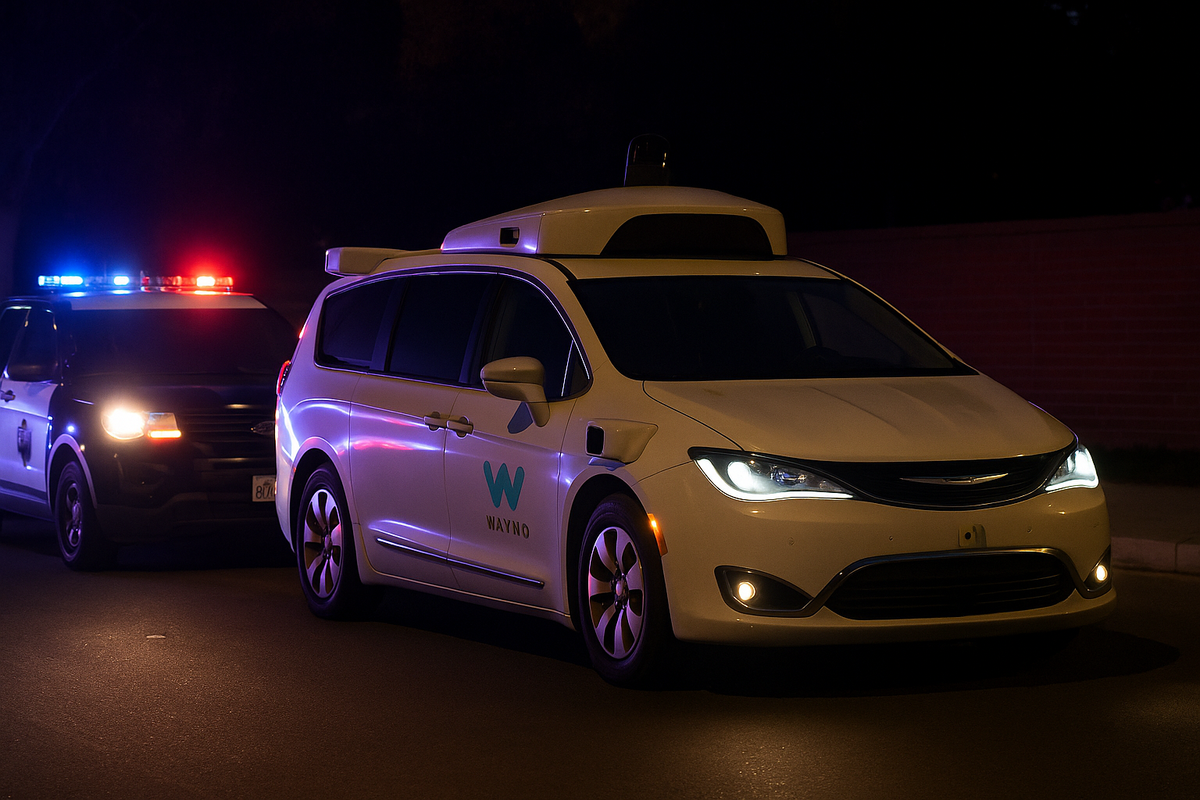 Police Pull Over Driverless Car in Bay Area — No Human Behind the Wheel