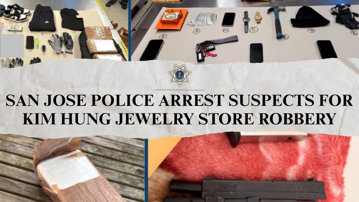 13 Arrested in San Jose Smash-and-Grab Jewelry Robbery