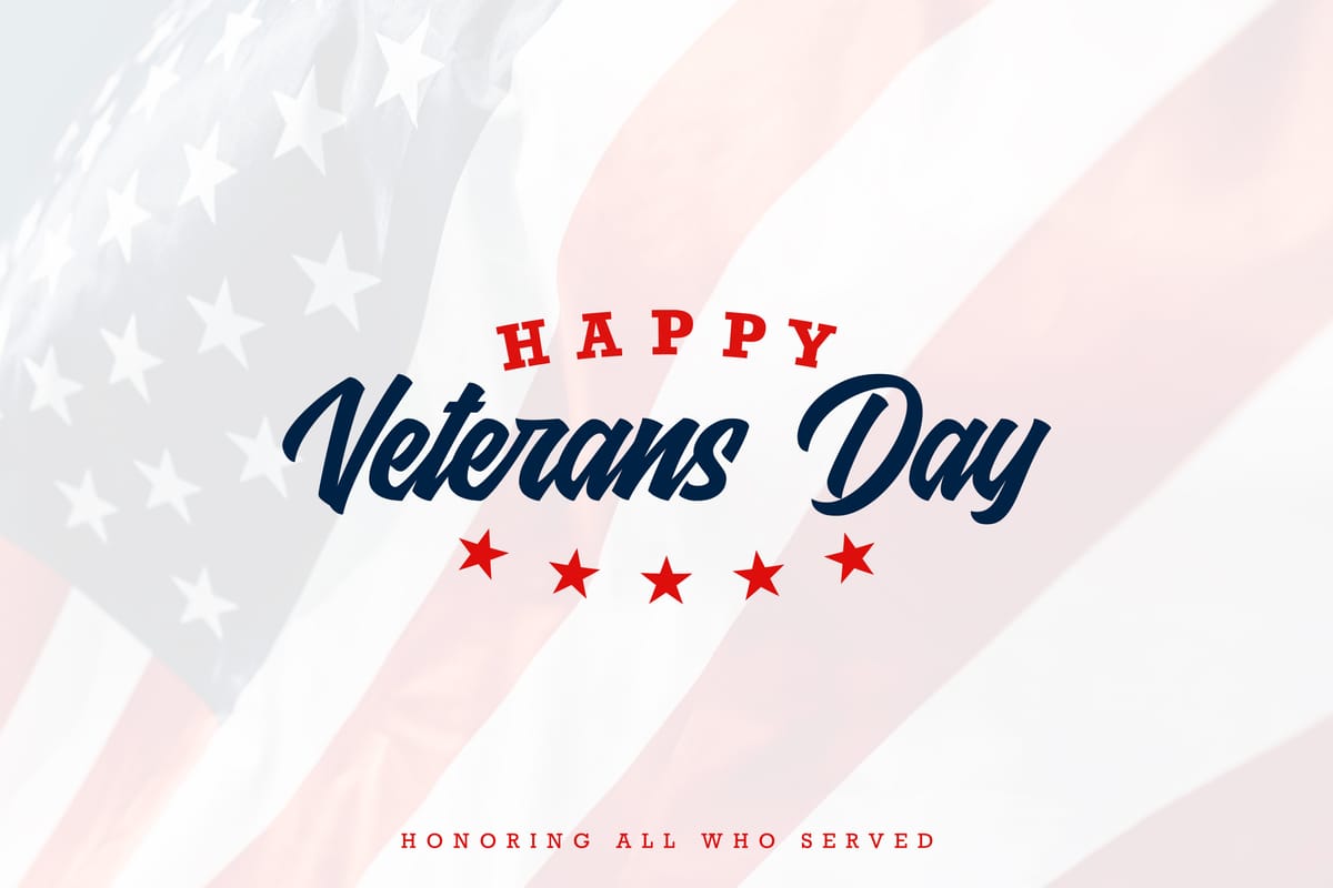 Free Food and Drink Deals Honoring Veterans on November 11, 2025
