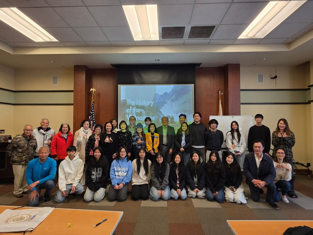 Vietnamese History and Vietnamese Language Class Draws 40 Participants at Edenvale Library