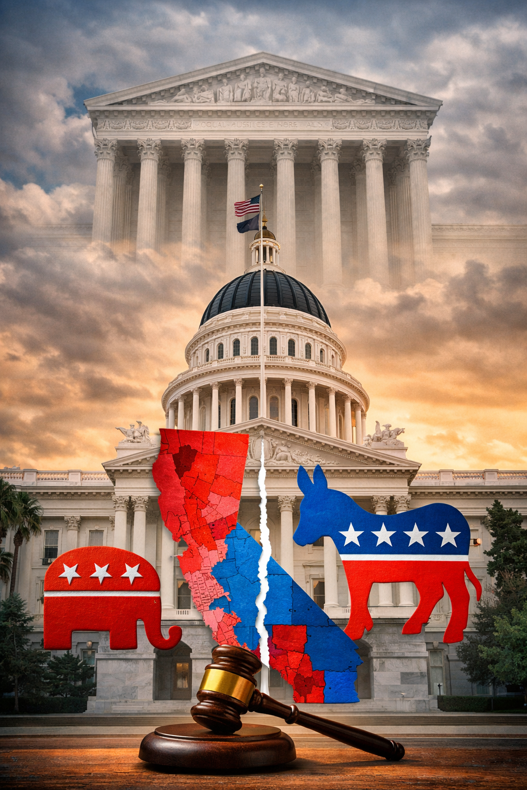 California Republicans Ask U.S. Supreme Court to Block New Congressional Voting Map