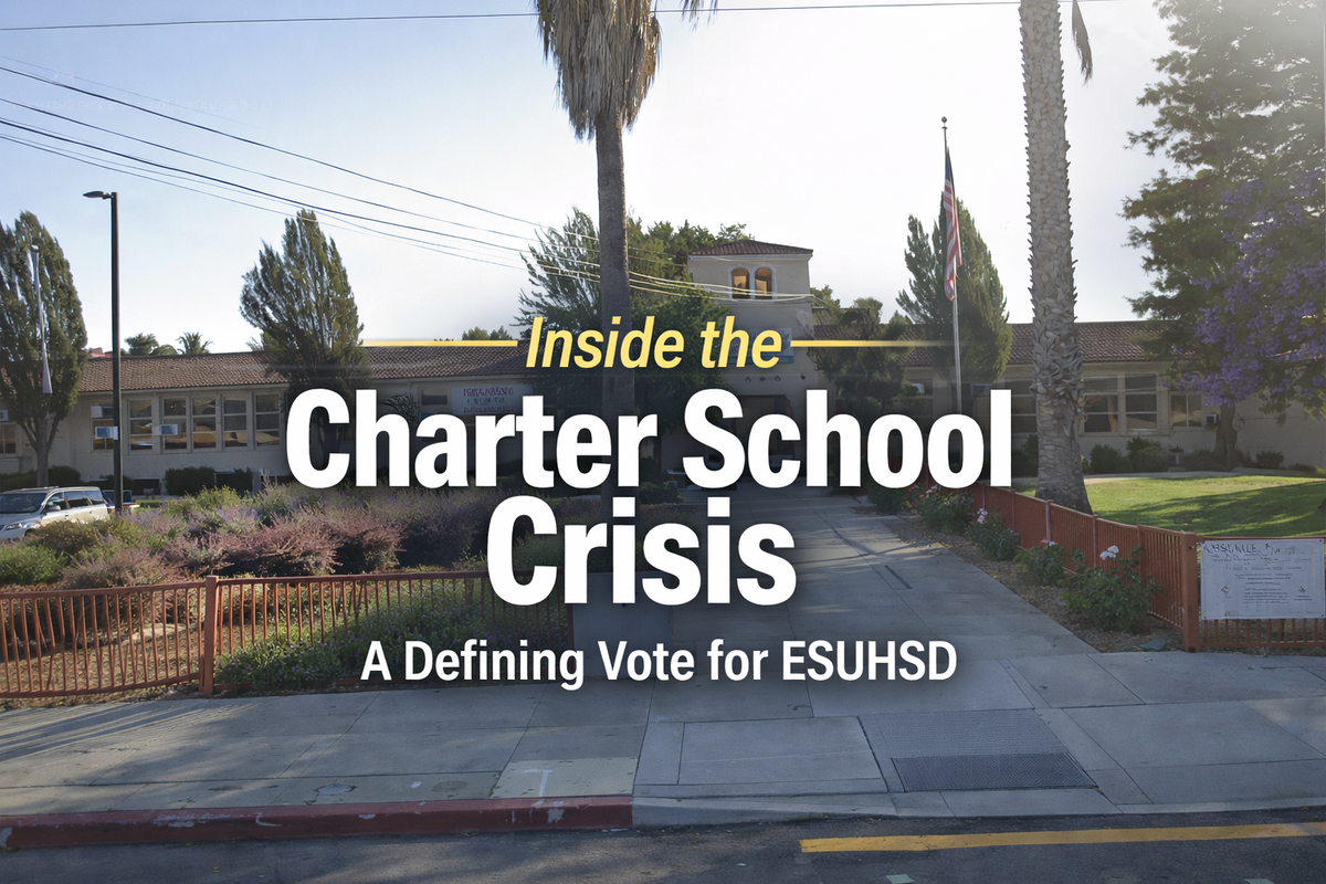 Inside the Charter School Crisis: Compliance Failures and a Defining Vote for ESUHSD