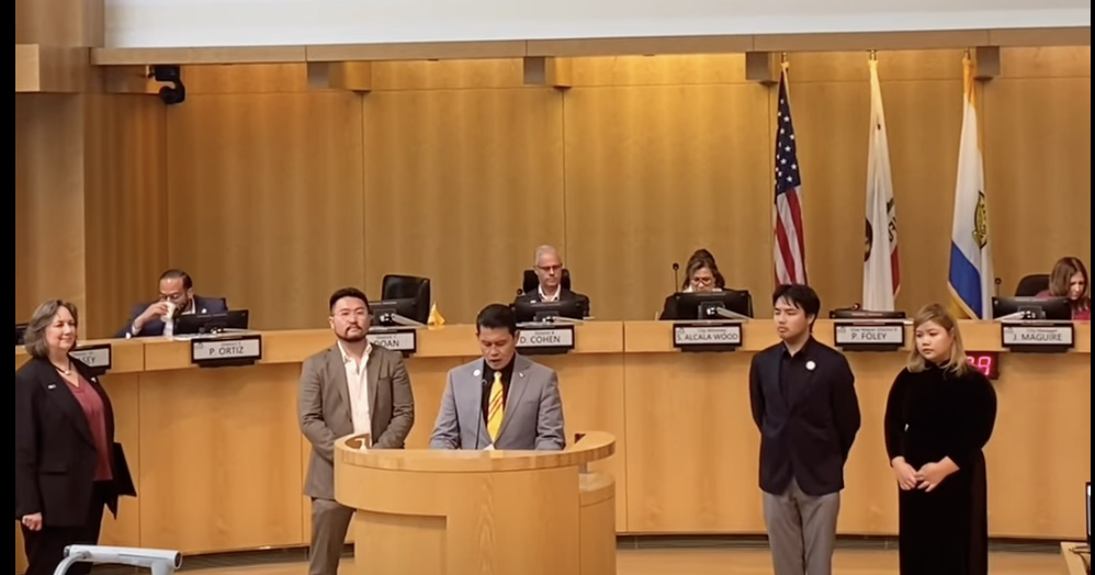 Councilmember Bien Doan Presents Proclamation Recognizing Displaced Vietnamese American Heritage Month in San José