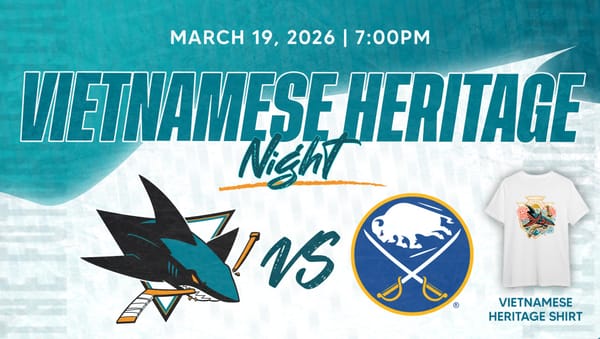 Đêm Di Sản Việt (Vietnamese Heritage Night) – San Jose Sharks Tôn Vinh Văn Hóa Việt Nam