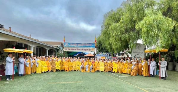 Lễ An Cư Tập Trung Chư Tăng Ni Bắc Cali tại Tu Viện Huyền Không Viên Mãn