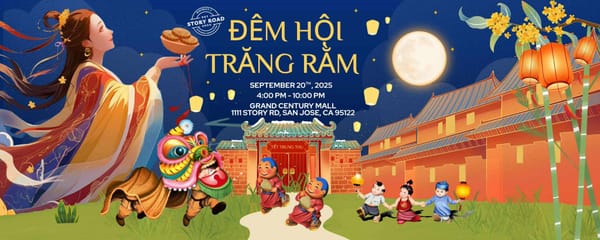 San Jose hân hoan chào đón Đêm Hội Trăng Rằm 2025 tại Grand Century Mall