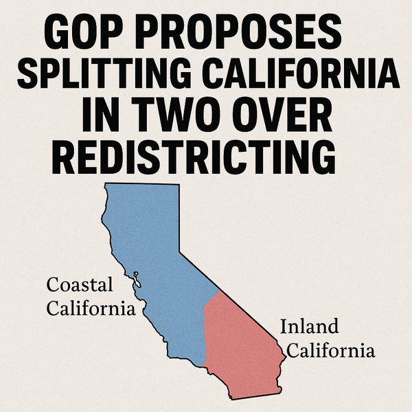Đảng Cộng Hòa California Đề Xuất “Giải Pháp Hai Tiểu Bang” Trong Cuộc Chiến Tái Phân Chia Khu Vực Bầu Cử
