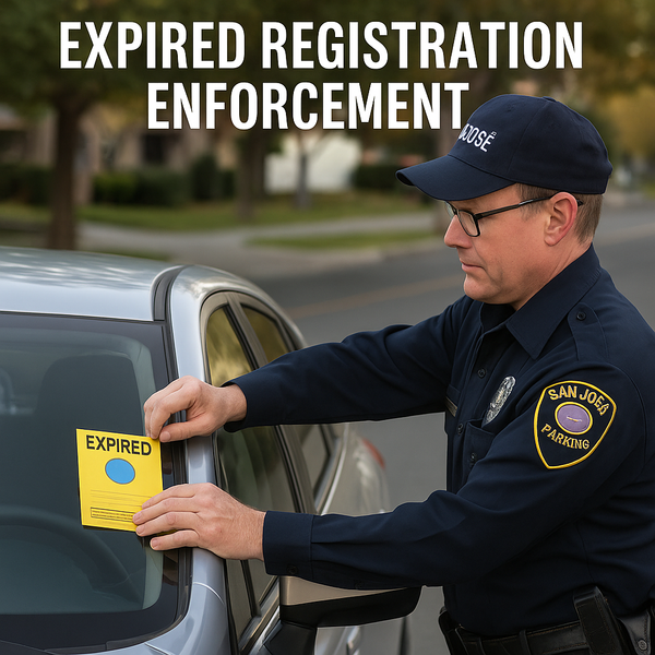 San José Cracks Down on Expired Vehicle Registrations — Hundreds of Tickets and Tows in Just Two Months