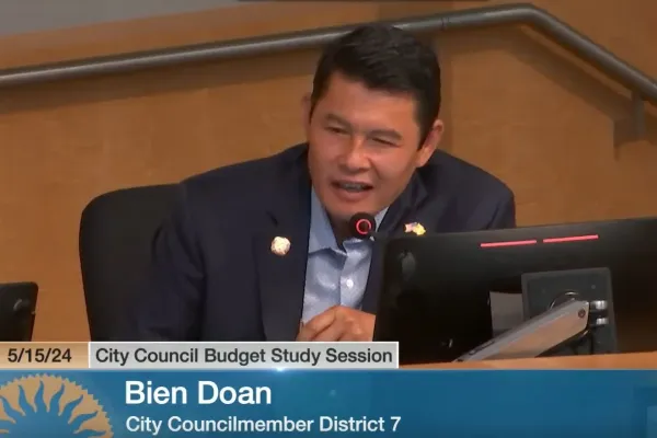 Councilmember Bien Doan Opposes Two City Proposals Over Safety Concerns