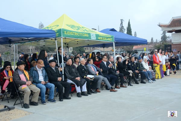 San Jose: OAC/VAC Hosts Monthly Flag-Raising Ceremony and Welcomes the Lunar New Year at the Vietnamese Heritage Garden