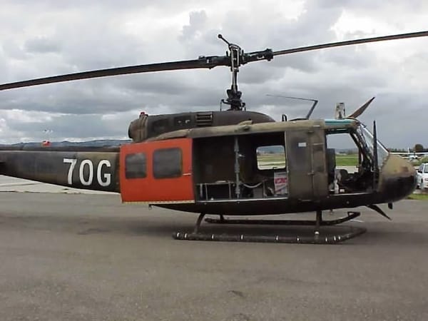 The historic EMU-309 Huey helicopter to appear at San Jose City Hall flag-raising ceremony