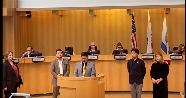 Councilmember Bien Doan Presents Proclamation Recognizing Displaced Vietnamese American Heritage Month in San José